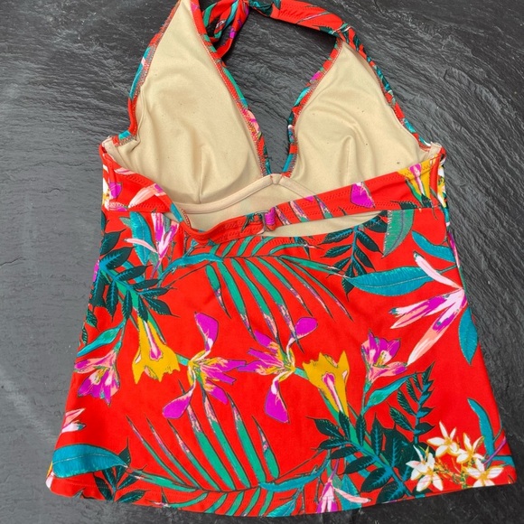Tropical tankini sz m 🐠 - Picture 2 of 3